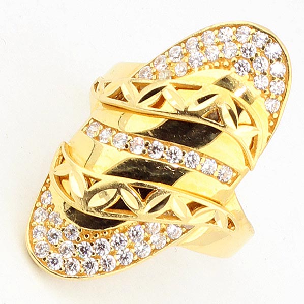 Cigold 22 Ayar Fantazi Yüzük K1YZK0748000612