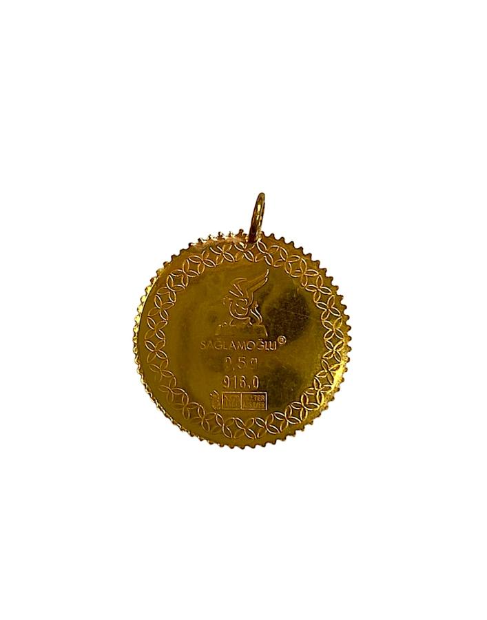 0,50 Gram 22 Ayar Altın