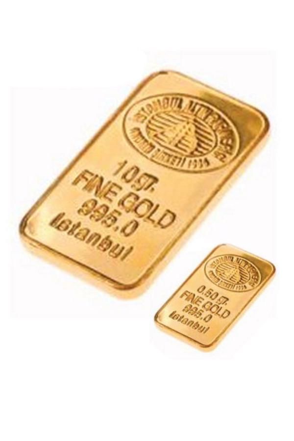 10,5 Gram 24 Ayar Külçe Altın