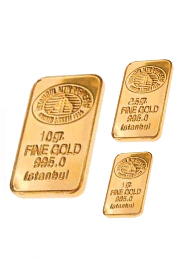 13,5 Gram 24 Ayar Külçe Altın
