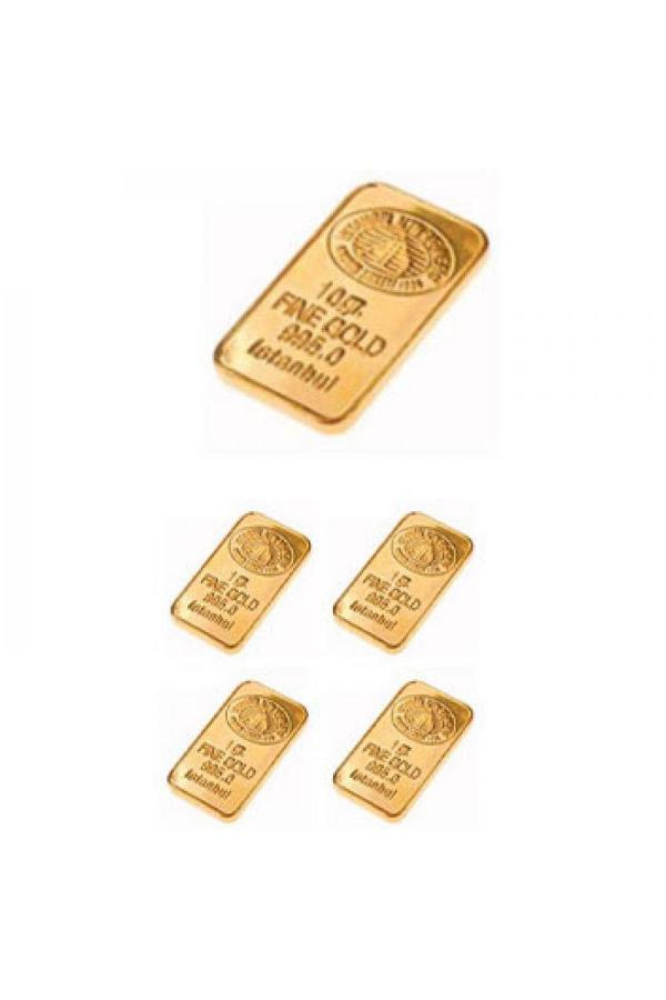 14 Gram 24 Ayar Külçe Altın