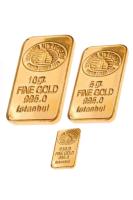 15,5 Gram 24 Ayar Külçe Altın