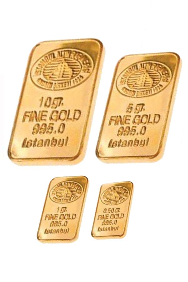 16,5 Gram 24 Ayar Külçe Altın