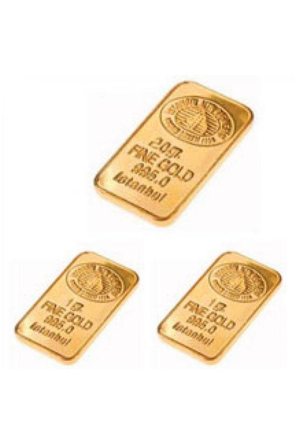 22 Gram 24 Ayar Külçe Altın