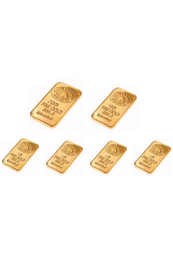 34 Gram 24 Ayar Külçe Altın