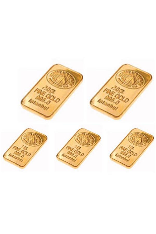 43 Gram 24 Ayar Külçe Altın