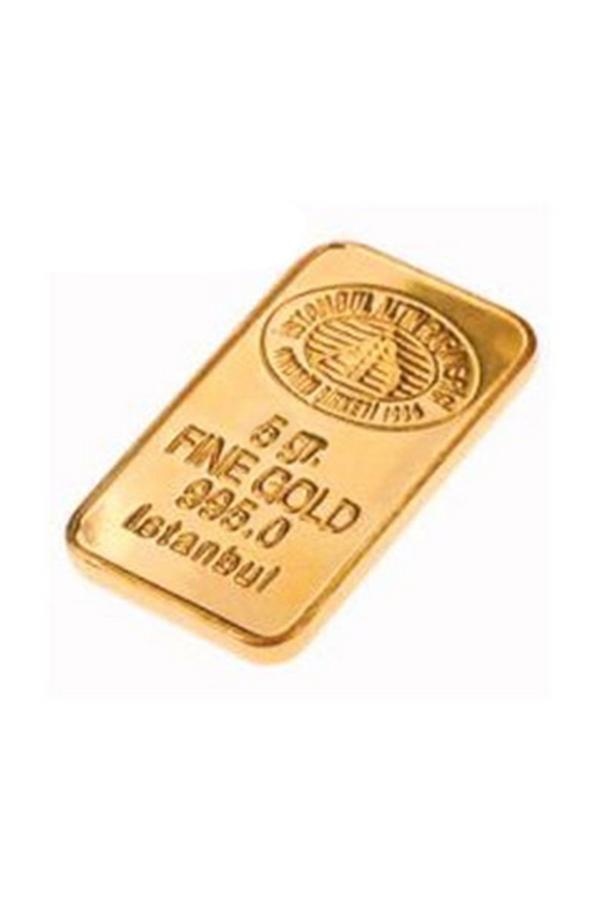 5 Gram 24 Ayar Külçe Altın