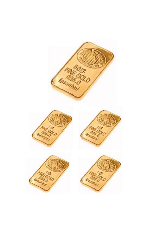 54 Gram 24 Ayar Külçe Altın