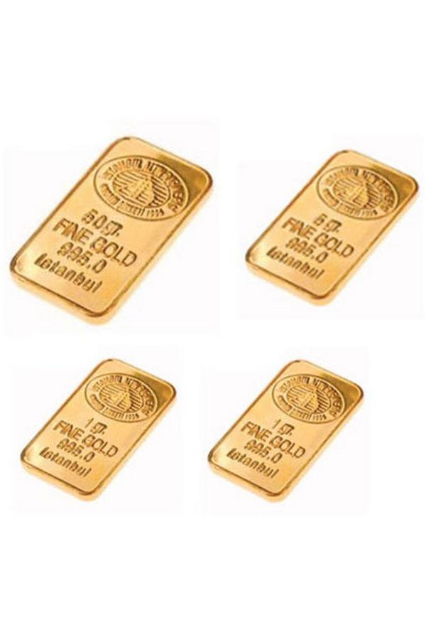 57 Gram 24 Ayar Külçe Altın
