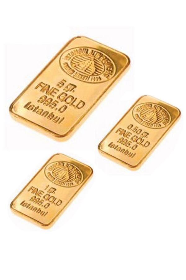 6,5 Gram 24 Ayar Külçe Altın