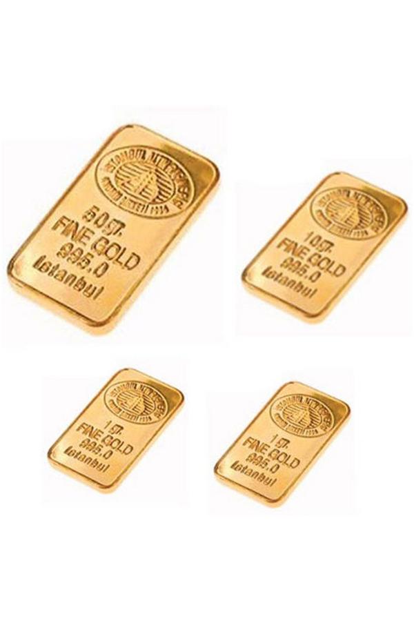 62 Gram 24 Ayar Külçe Altın