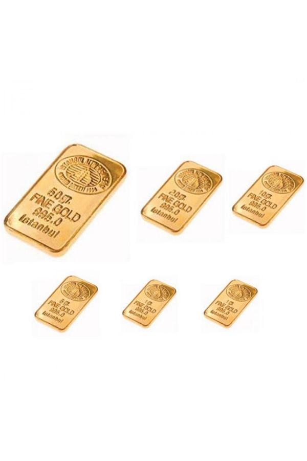 87 Gram 24 Ayar Külçe Altın