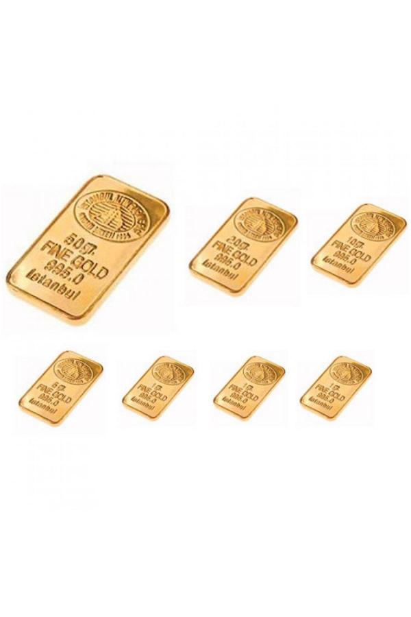 88 Gram 24 Ayar Külçe Altın