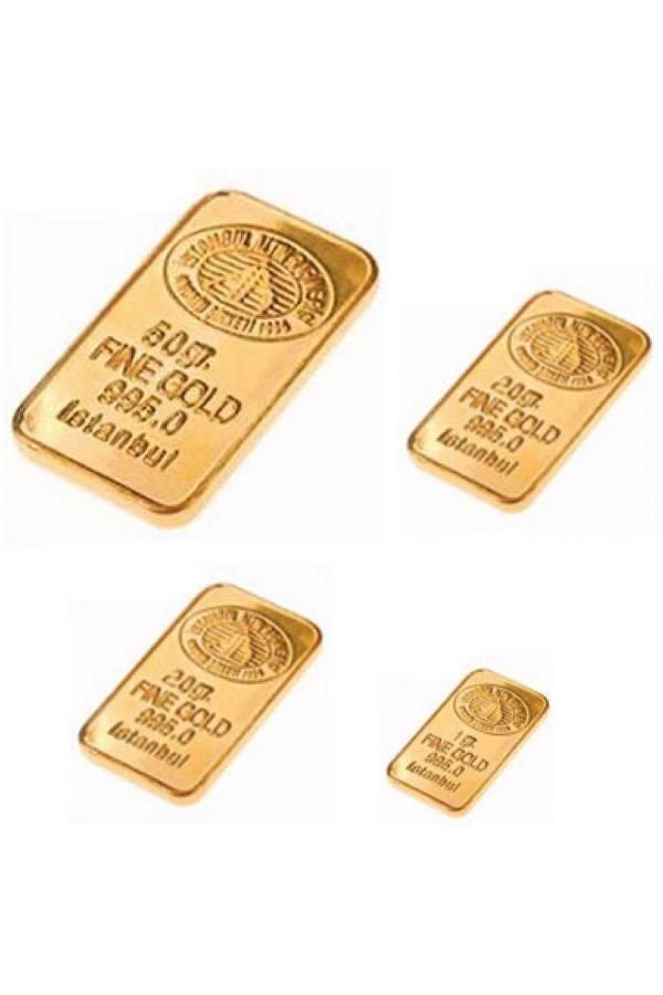 91 Gram 24 Ayar Külçe Altın