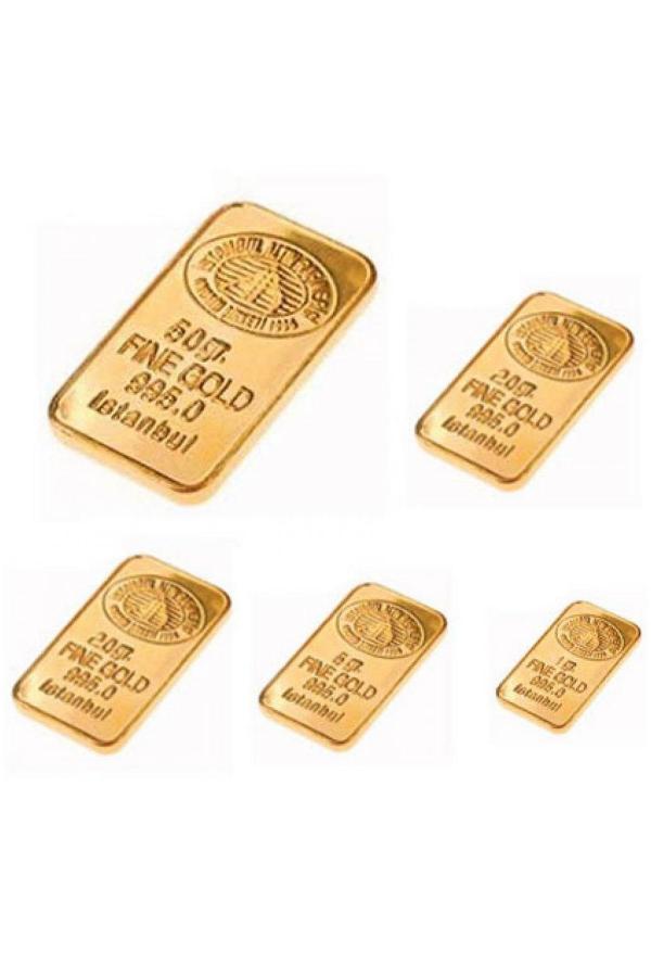 96 Gram 24 Ayar Külçe Altın
