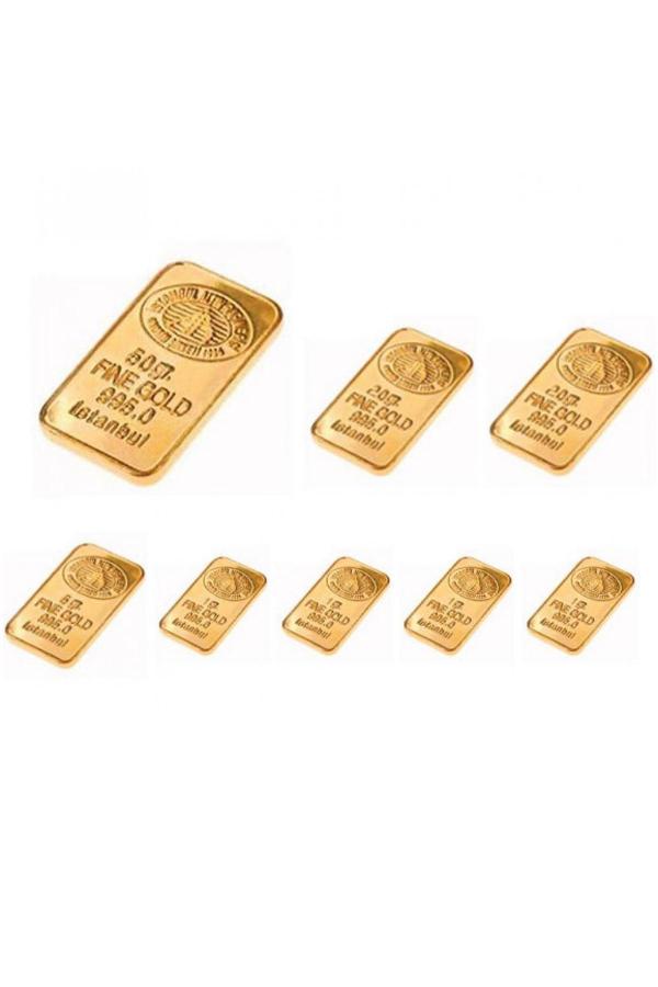 99 Gram 24 Ayar Külçe Altın