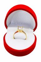 Cigold Tektaş Yüzük 14 Ayar Altın 2,41 Gr OA-6344