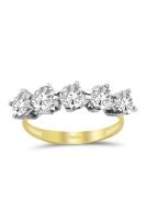 Cigold 14 Ayar Beştaş Yüzük OA-17K1YZK0275025115