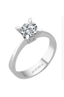 Cigold 14 Ayar Tektaş Pırlanta Yüzük OA-RNG-102