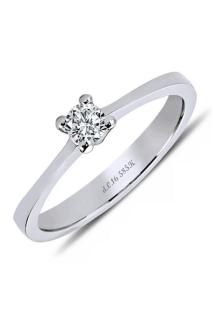 Cigold 14 Ayar Tektaş Pırlanta Yüzük OA-RNG-105