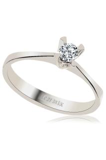 Cigold 14 Ayar Tektaş Pırlanta Yüzük OA-RNG-107