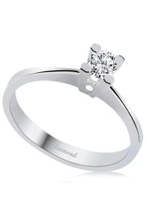 Cigold 14 Ayar Tektaş Pırlanta Yüzük OA-RNG0000123