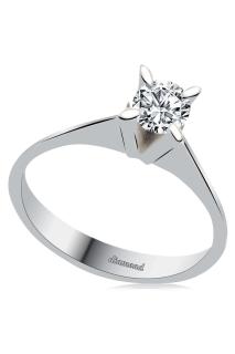 Cigold 18 Ayar Tektaş Pırlanta Yüzük OA-PYZK900032