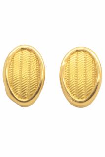 Cigold 22 Ayar Taşsız Küpe OA-K1KÜP0316025645