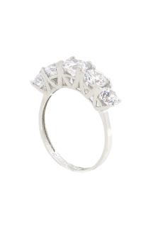 Cigold Beştaş Yüzük Beyaz 14 Ayar Altın 3,05 Gr OA-C11701028585