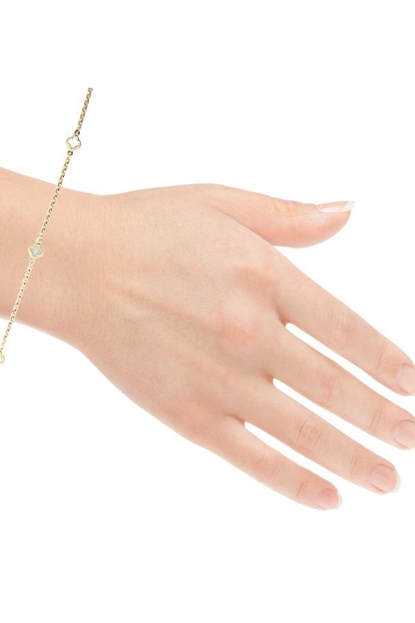 Cigold Taşlı Bileklik 14 Ayar Altın 1.83 Gr OA-C11801029242