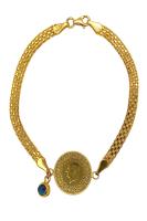 Cigold Taşlı Çeyrekli Bileklik 22 Ayar Altın 7.51 Gr OA-C11901028003