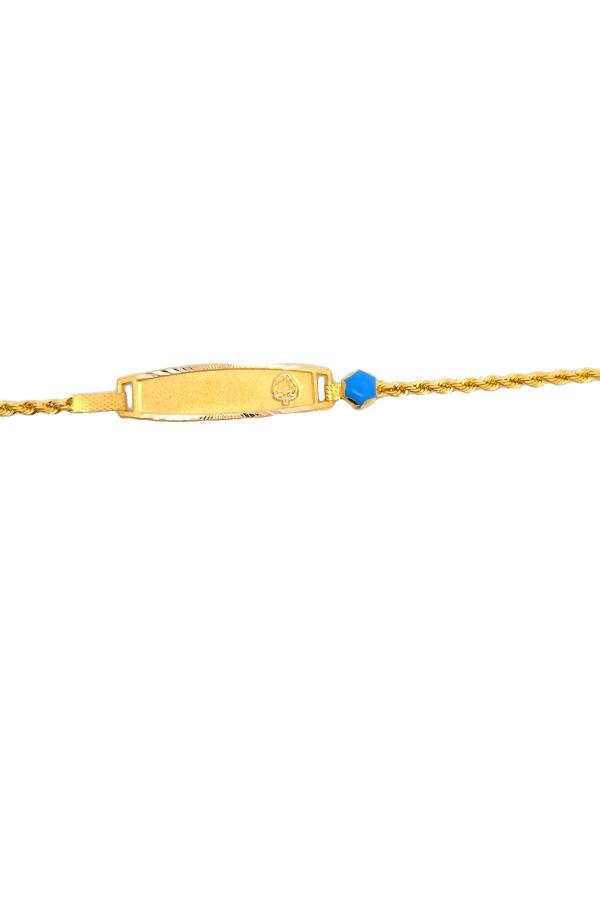 Cigold Taşlı Çocuk Bileklik 14 Ayar Altın 1.50 Gr OA-C11303029248