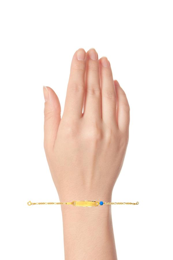 Cigold Taşlı Çocuk Bileklik 14 Ayar Altın 1.50 Gr OA-C11303029262