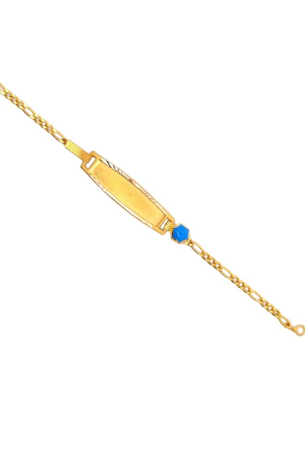 Cigold Taşlı Çocuk Bileklik 14 Ayar Altın 1.50 Gr OA-C11303029262
