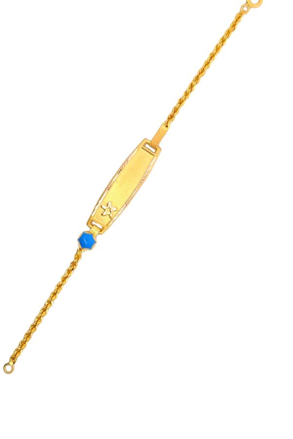 Cigold Taşlı Çocuk Bileklik 14 Ayar Altın 1.50 Gr OA-C11303029263