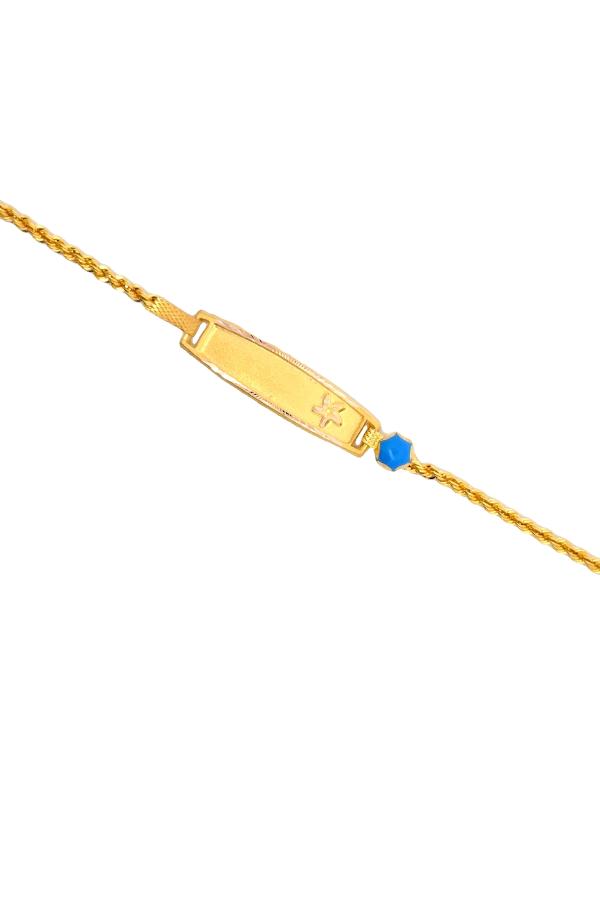 Cigold Taşlı Çocuk Bileklik 14 Ayar Altın 1.50 Gr OA-C11303029263