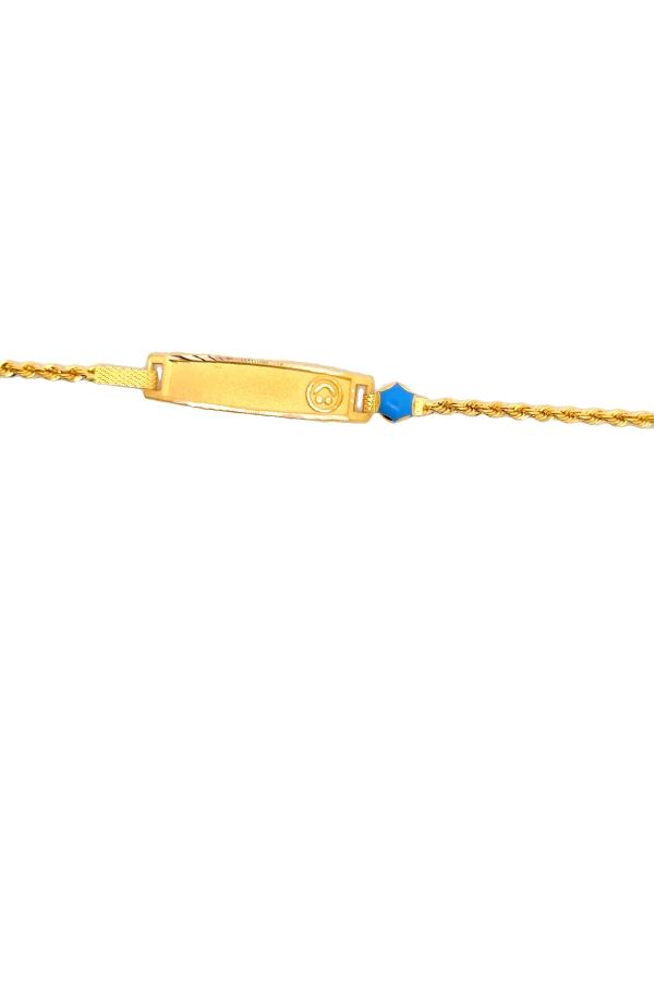 Cigold Taşlı Çocuk Bileklik 14 Ayar Altın 1.54 Gr OA-C11303029259