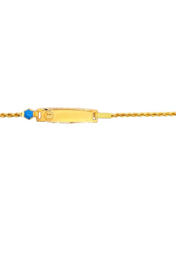 Cigold Taşlı Çocuk Bileklik 14 Ayar Altın 1.54 Gr OA-C11303029259