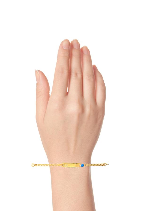 Cigold Taşlı Çocuk Bileklik 14 Ayar Altın 1.63 Gr OA-C11203029260