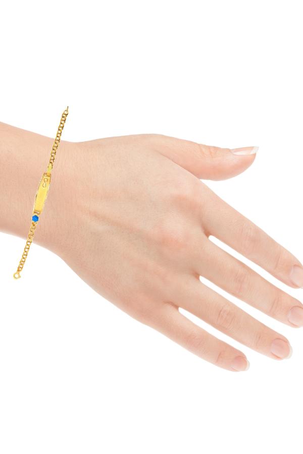 Cigold Taşlı Çocuk Bileklik 14 Ayar Altın 1.67 Gr OA-C11203029253