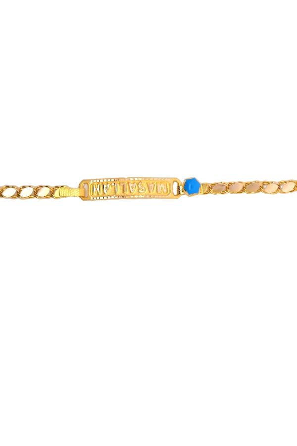 Cigold Taşlı Çocuk Bileklik 14 Ayar Altın 1.75 Gr OA-C11203029249