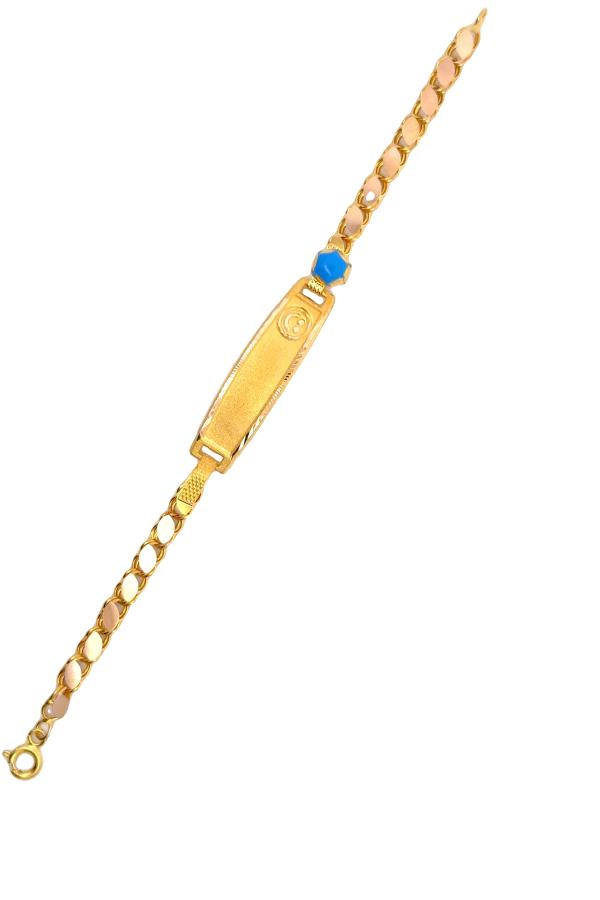 Cigold Taşlı Çocuk Bileklik 14 Ayar Altın 1.83 Gr OA-C11303029264
