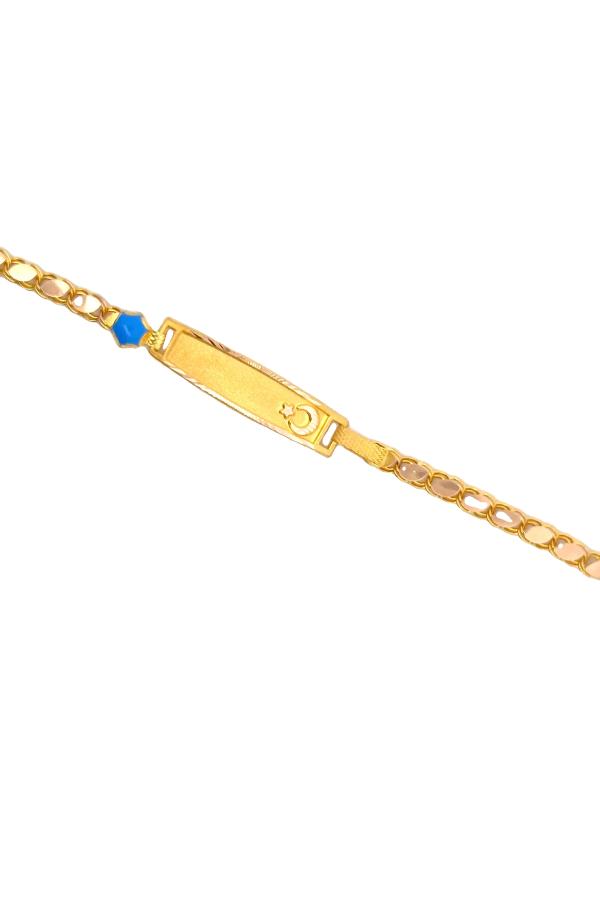 Cigold Taşlı Çocuk Bileklik 14 Ayar Altın 1.83 Gr OA-C11303029265