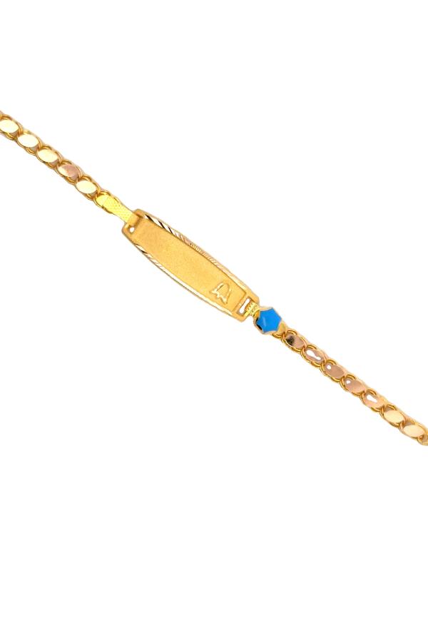 Cigold Taşlı Çocuk Bileklik 14 Ayar Altın 1.84 Gr OA-C11203029266