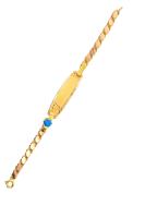 Cigold Taşlı Çocuk Bileklik 14 Ayar Altın 1.84 Gr OA-C11203029266