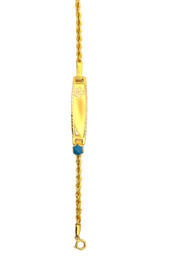 Cigold Taşlı Çocuk Bileklik 14 Ayar Altın 1.85 Gr OA-C11203029268