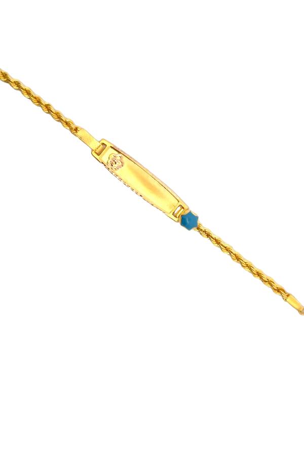 Cigold Taşlı Çocuk Bileklik 14 Ayar Altın 1.85 Gr OA-C11203029268