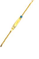 Cigold Taşlı Çocuk Bileklik 14 Ayar Altın 1.85 Gr OA-C11203029268