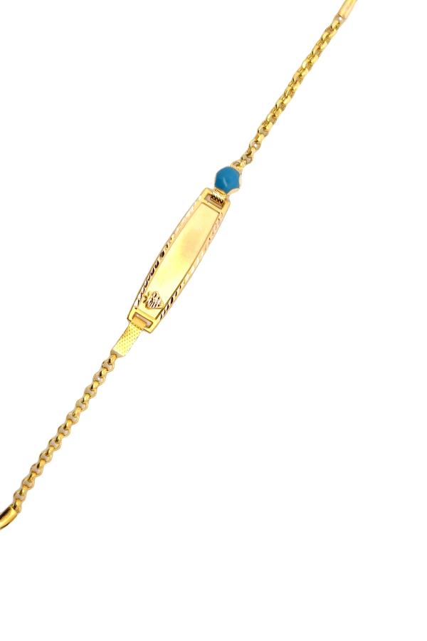 Cigold Taşlı Çocuk Bileklik 14 Ayar Altın 1.90 Gr OA-C11303029269
