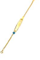 Cigold Taşlı Çocuk Bileklik 14 Ayar Altın 1.90 Gr OA-C11303029269